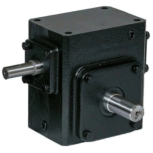 RS325-10/1-R Cast Iron worm gear reducer - 182/4T Frame, 10:1 Ratio, 175.0 RPM
