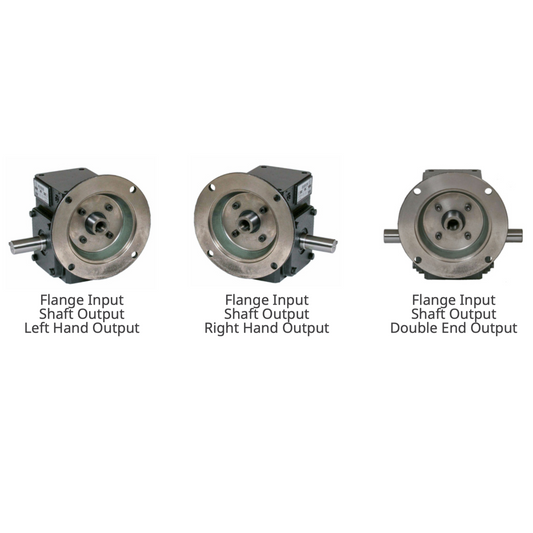RF133-5/1-L-56C Cast Iron worm gear reducer