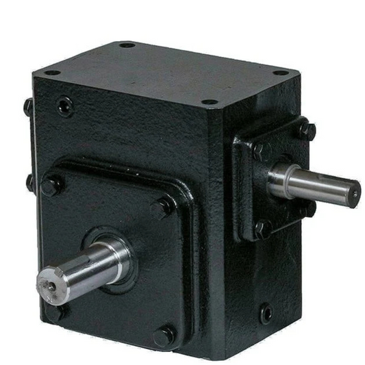 RS325-15/1-L Cast Iron worm gear reducer - 182/4T Frame, 15:1 Ratio, 120.0 RPM